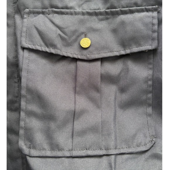 National Patrol Navy Bomber Jacket, Medium, Security, Police, Guard Winter Coat - Picture 4 of 16